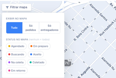 Filtrar mapa